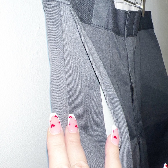 Dickies men’s gray twill 15” inseam 5 pocket loose fit work shorts - Picture 4 of 13